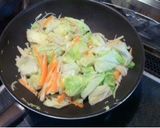 中華風 野菜炒め作り方1写真