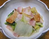 白菜とベーコンの煮物作り方5写真