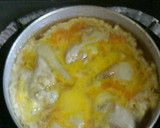 めんつゆで簡単♬ふわとろ玉子の親子丼作り方5写真