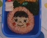 キャラ弁☆リンゴの女の子作り方6写真