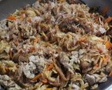 秋の気配！塩麹豚肉de切干し大根の煮物作り方4写真