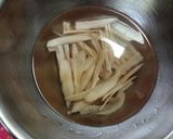 甘辛♡豚肉とごぼうの炒め物作り方1写真
