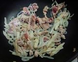 甘辛♡豚肉とごぼうの炒め物作り方5写真