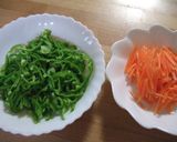 子どももペロリ☆ピーマンのごま和え作り方1写真