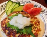 とってもヘルシー♪*豆腐ハンバーグ*作り方8写真
