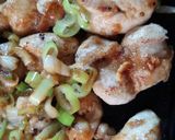 やみつき♡鮭の白子ガリバタ醤油焼き作り方6写真