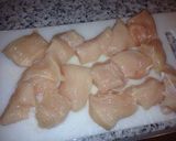 鷄むね肉のプリうま炒め作り方1写真