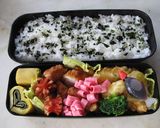 【弁当飯】混ぜ込みワカメ☆かけるだけ作り方4写真
