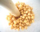 ヒヨコ豆ディップサラダチコリ添え作り方1写真