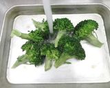 ブロッコリーの山葵醤油和え作り方2写真