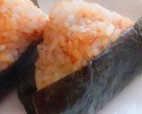 ♡ふりかけがないときの即席おかかおにぎり作り方2写真