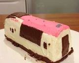 電車ケーキ☆成田エクスプレス版作り方8写真