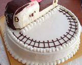 電車ケーキ☆成田エクスプレス版作り方11写真