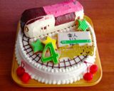 電車ケーキ☆成田エクスプレス版作り方12写真