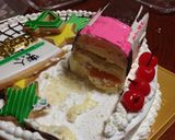 電車ケーキ☆成田エクスプレス版作り方13写真