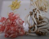 本つゆで白菜と豚肉のあんかけ丼作り方4写真