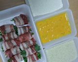☆肉巻き三色カツ☆作り方3写真