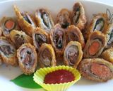 ☆肉巻き三色カツ☆作り方4写真