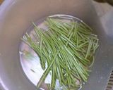 母勝子さんの　芋の茎のきんぴら作り方1写真
