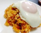簡単☆キムチチャーハン作り方6写真