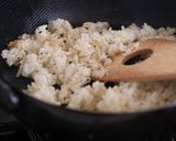 あつあつ！鉄板ガーリック卵ご飯作り方1写真