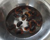 花豆梅甘煮作り方1写真