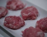 なすと豚団子の黒酢オイスターあん作り方2写真