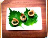 レンジで酒蒸し☆さんまの梅しそロール作り方6写真
