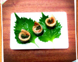 レンジで酒蒸し☆さんまの梅しそロール作り方6写真
