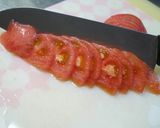 トマトと玉ねぎでお花サラダ作り方4写真