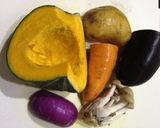 ☆たっぷり野菜のクリームスープ☆作り方1写真