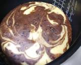 炊飯器で簡単！カフェモカ♥マーブルケーキ作り方10写真