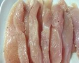 鶏胸肉で〜スティックチキンカツ♥作り方1写真