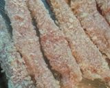 鶏胸肉で〜スティックチキンカツ♥作り方2写真