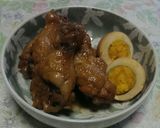 手羽元とゆで卵のさっぱり煮作り方6写真
