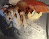 鮭の味噌バターホイル焼き作り方2写真