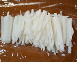 大根の卵とじ煮☆作り方1写真