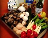 あさりと野菜のクリームソースパスタ♪作り方1写真