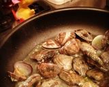 あさりと野菜のクリームソースパスタ♪作り方4写真