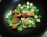 豚の唐揚げと野菜の甘辛炒め♪作り方8写真