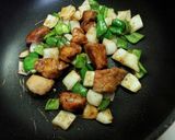 豚の唐揚げと野菜の甘辛炒め♪作り方9写真