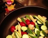 あさりと野菜のクリームソースパスタ♪作り方7写真