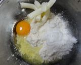 大きなエッグタルト作り方1写真