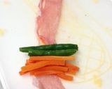 人参といんげんの肉巻き☆作り方2写真