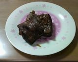 コストコ食材でデカ肉ビール煮（どーん）作り方16写真