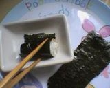 ＠赤子食堂＠ロールとにぎりのこども寿司作り方3写真