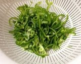 ピーマンとこんにゃくの炒め作り方1写真