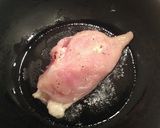 生ハムとチーズのスタッフドチキン作り方3写真