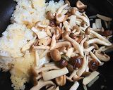 ご飯で作るきのこリゾット~ 付け合せにも作り方5写真