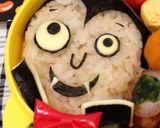 キャラ弁☆ハロウィンドラキュラ作り方2写真